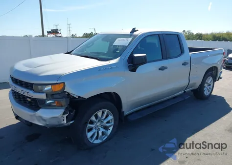 2020 Chevrolet Silverado 1500 2Wd Double Cab Standard Bed Custom from USA, damaged, VIN 1GCRWBEKXLZ312774